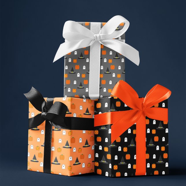 Halloween Party Wrapping Paper Sheet (Creator Uploaded)
