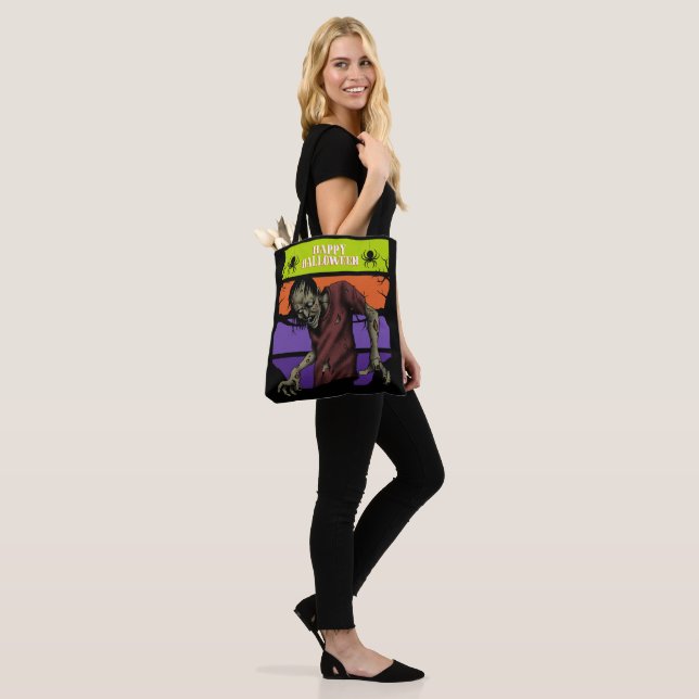 Halloween Party | Zombie Tote Bag (On Model)
