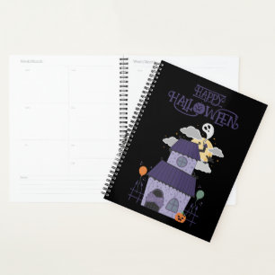 Halloween Pastel Goth Haunted House Planner