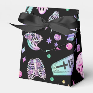 Halloween pastel gothic apothecary and graveyard favour box