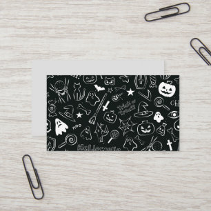 Halloween Pattern 1 Business Card