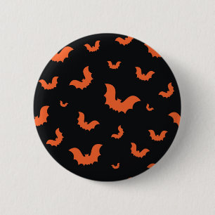 Halloween pattern 6 cm round badge