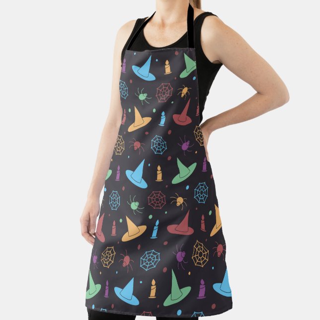 Halloween Pattern Apron (Insitu)