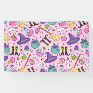 Halloween Pattern Banner