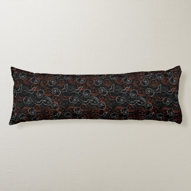 Halloween Pattern Body Cushion (Front)
