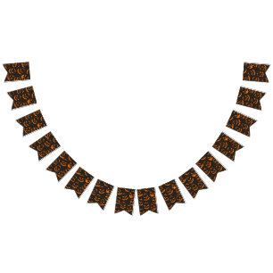 Halloween pattern bunting