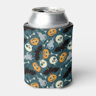 Halloween pattern can cooler
