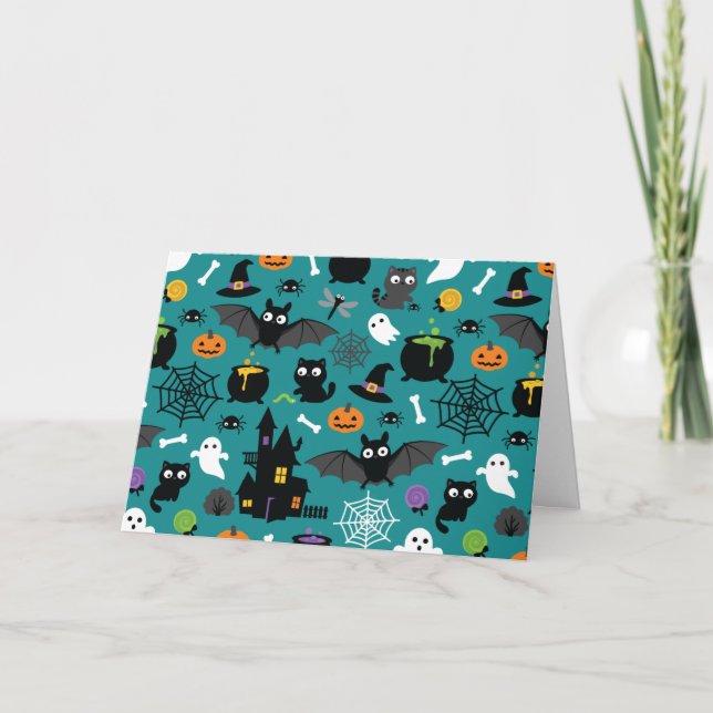 Halloween Pattern Card (Front)
