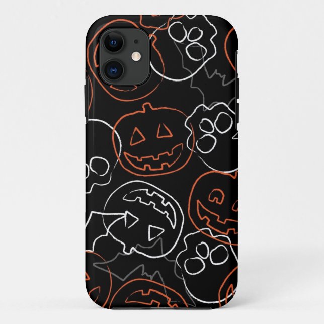 Halloween Pattern Case-Mate iPhone Case (Back)