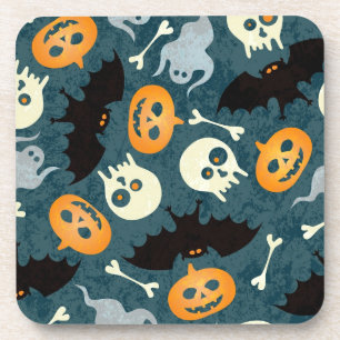 Halloween pattern coaster