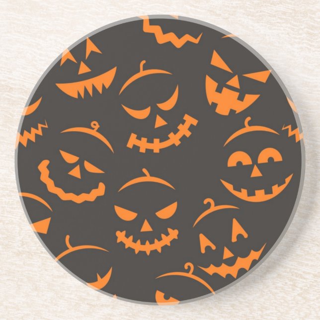 Halloween pattern coaster (Front)