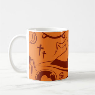 Halloween pattern coffee mug