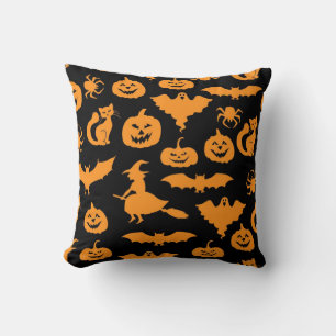 Halloween pattern cushion
