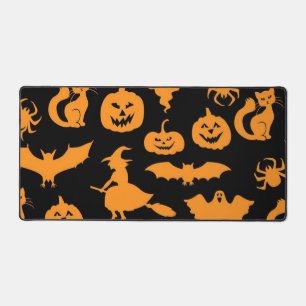 Halloween pattern desk mat