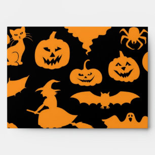 Halloween pattern envelope