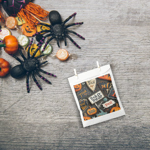 Halloween Pattern Favour Bags