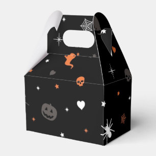 Halloween pattern favour box