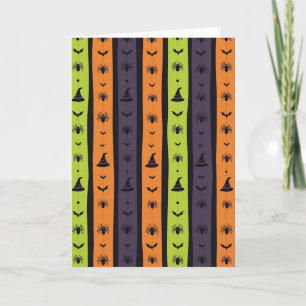 Halloween Pattern Fun Card