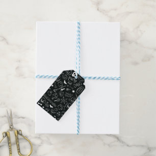 Halloween Pattern Gift Tags