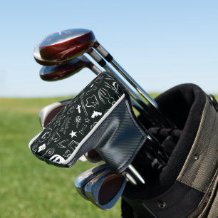 Halloween Pattern Golf Head Cover