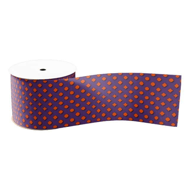 Halloween Pattern Grosgrain Ribbon (Spool)