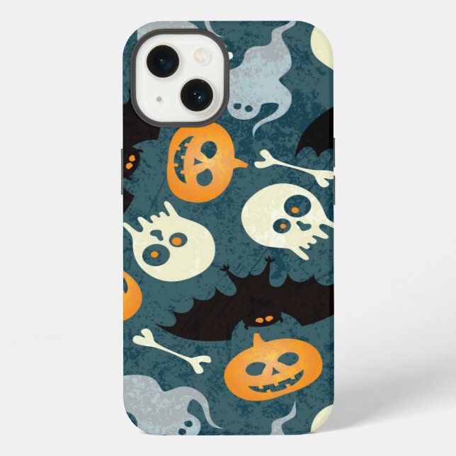 Halloween pattern iPhone case (Back)