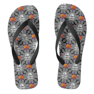 Halloween Pattern Jandals
