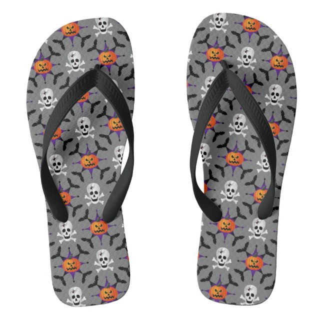Halloween Pattern Jandals (Footbed)