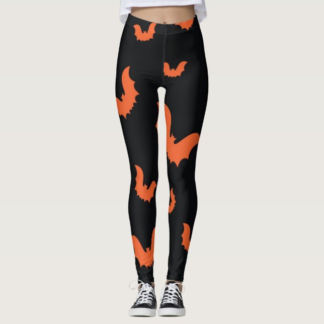 Halloween pattern leggings (Front)
