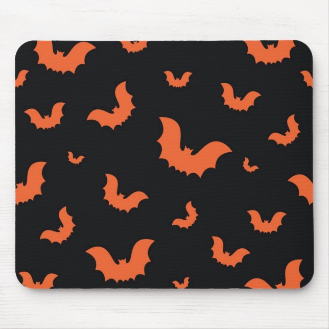 Halloween pattern mouse pad (Front)