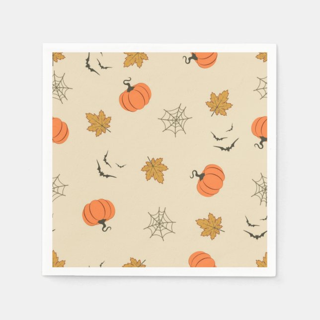 Halloween pattern napkin (Front)