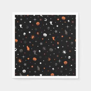 Halloween pattern napkin