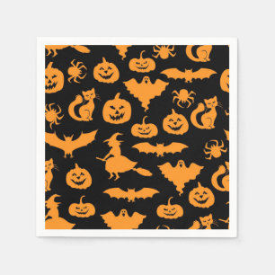 Halloween pattern napkin