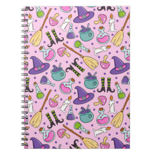 Halloween Pattern Notebook