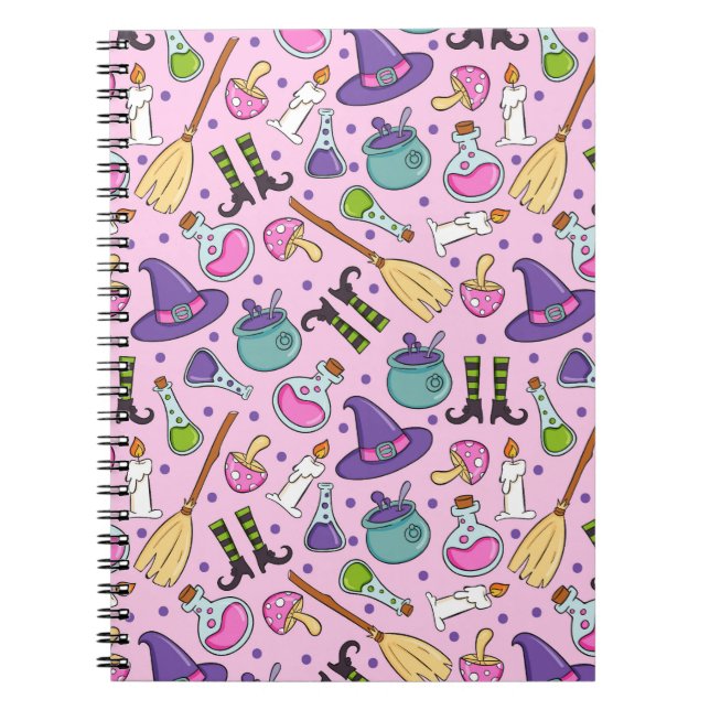 Halloween Pattern Notebook (Front)