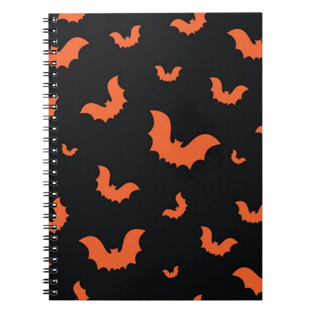 Halloween pattern notebook (Front)