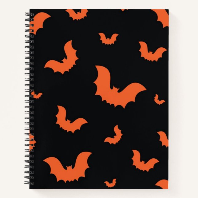 Halloween pattern notebook (Front)