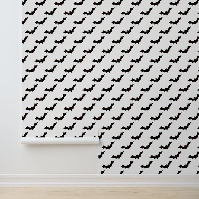 Halloween, Pattern Of Bats, Trick Or Treat, Boo Wallpaper (Application)