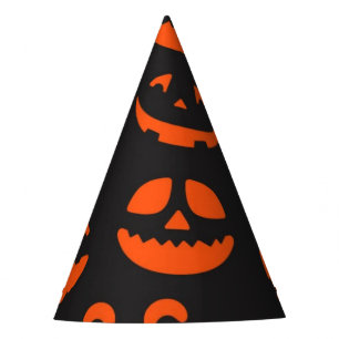 Halloween pattern party hat