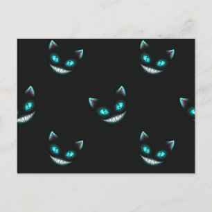 Halloween pattern postcard