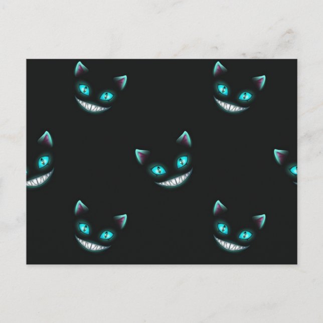 Halloween pattern postcard (Front)