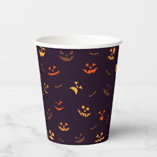 Halloween pattern printed  paper cups