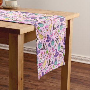 Halloween Pattern Short Table Runner