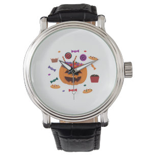 Halloween pattern watch