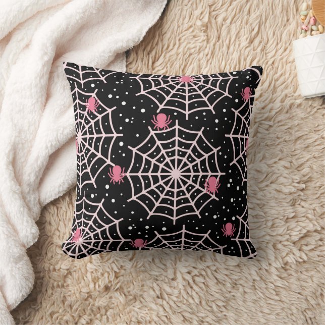 Halloween Pattern with Spider Cushion (Blanket)