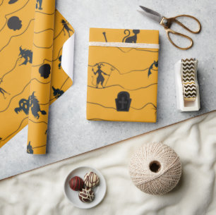 Halloween Pattern Wrapping Paper