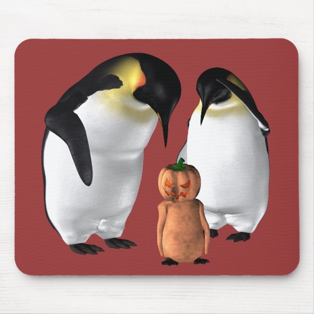 Halloween Penguin Mouse Pad (Front)