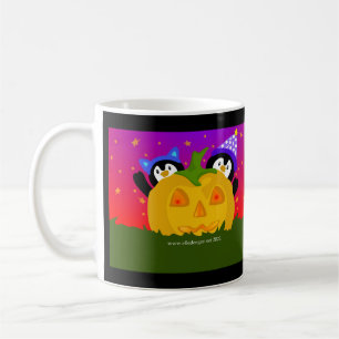 Halloween Penguins Coffee Mug