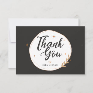 Halloween Personalised  Thank You Card