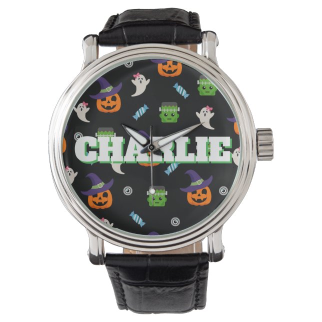 Halloween personalized watch (Front)